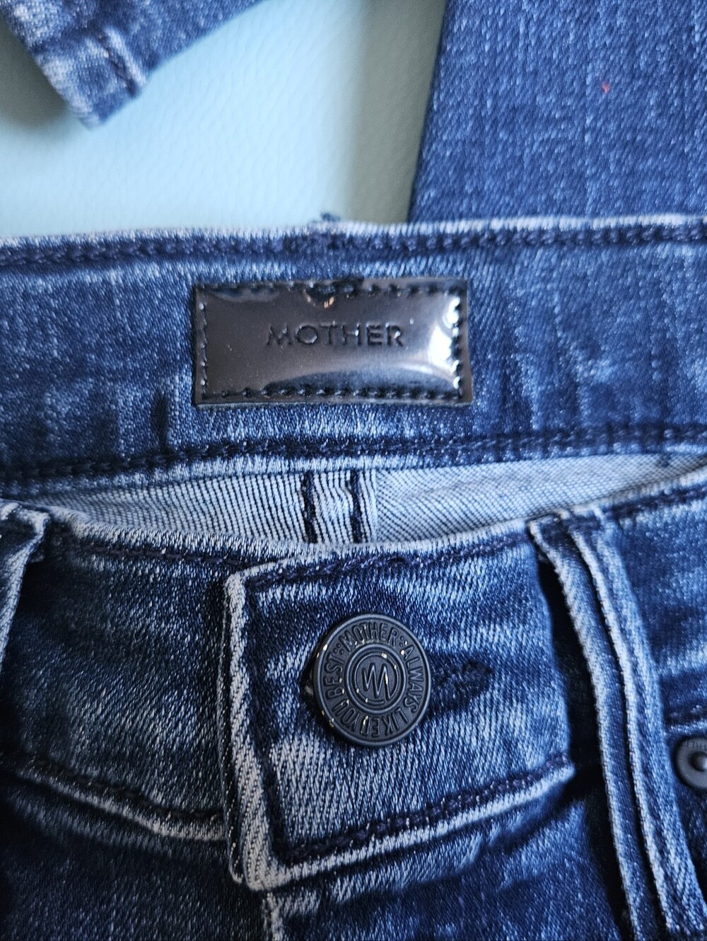 Mother The High Waisted Runaway Mint Condition - Picture 6 of 10